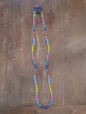 Taramanda multi-layer beaded fashion necklace